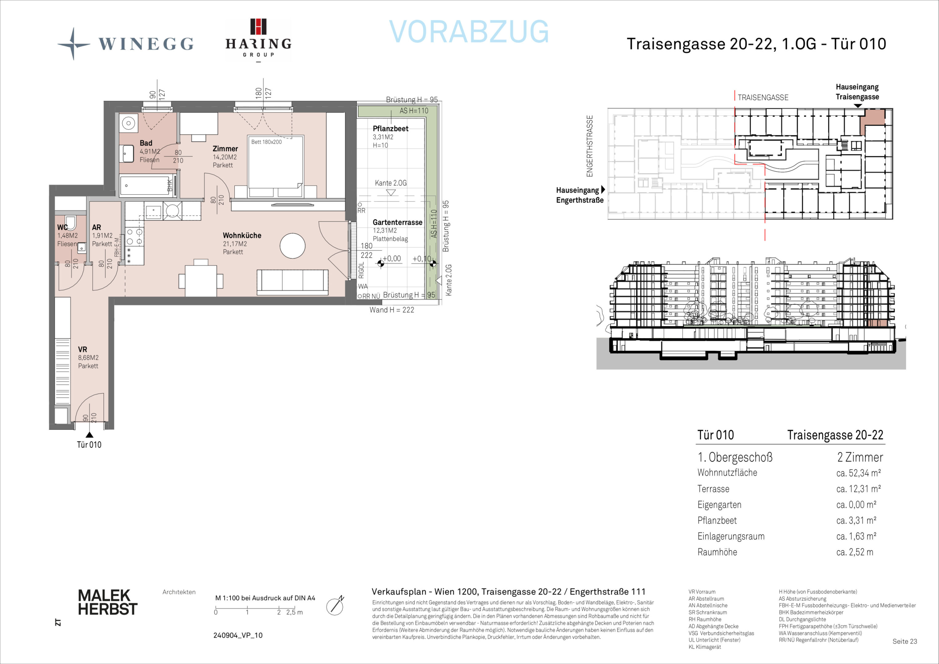 240904 Verkaufsplan Traisengasse 20-22, 1.OG - Tür 010 0